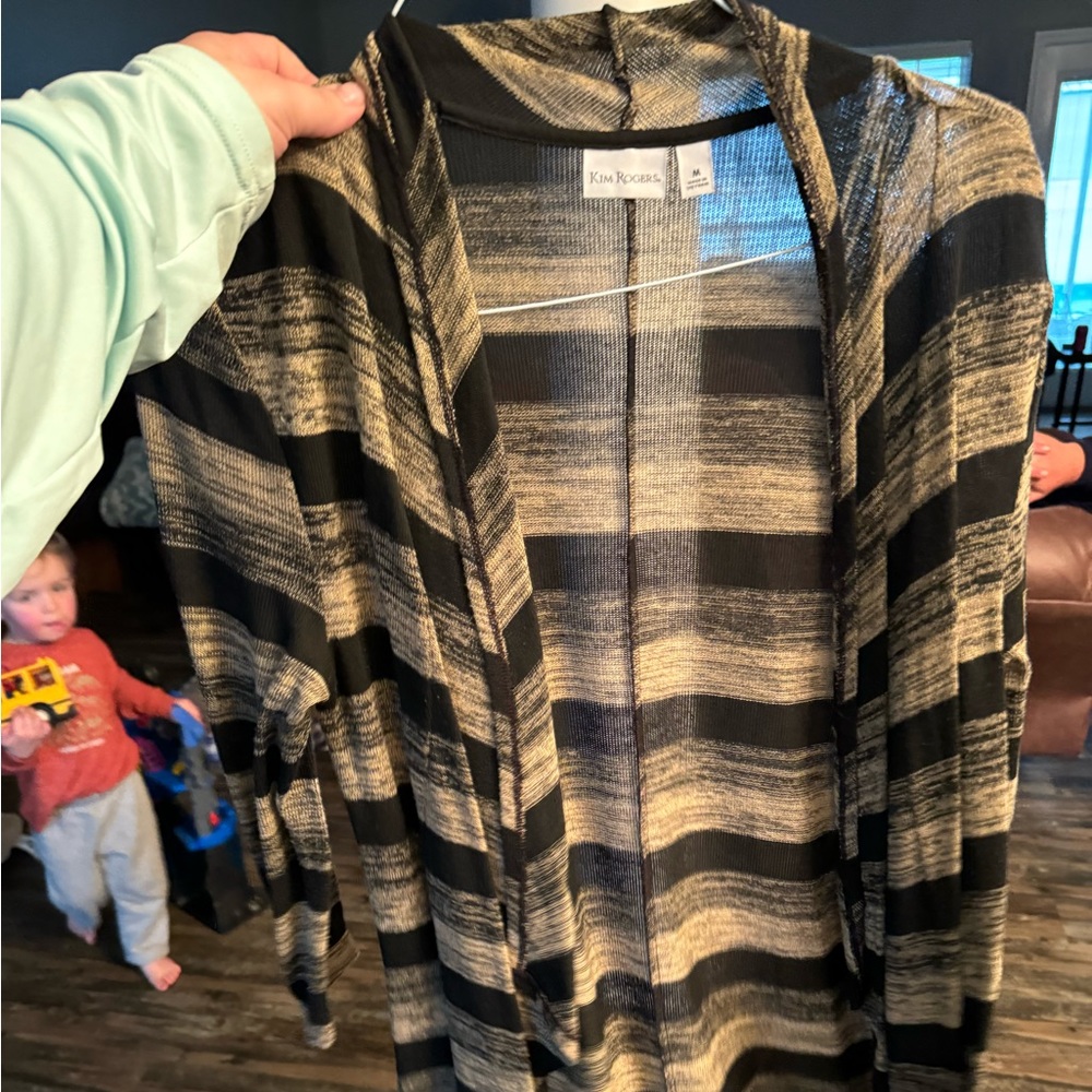 Stripped cardigan